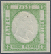 00766 Italien - Altitalienische Staaten: Neapel: 1861, ½ Tornese Emerald Green, Unsued With Gum. Certifica - Naples