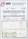 00768 Italien - Altitalienische Staaten: Neapel: 1861, ½ Grana Brown, Two Horizontal Pairs On A Letter To - Naples