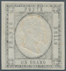 00770 Italien - Altitalienische Staaten: Neapel: 1861, 1 Grano, Silver Grey (Sassone 19 D), Unused, With C - Napoli