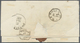 00771 Italien - Altitalienische Staaten: Neapel: 1862, 2 Grana Blue On Letter From Santa Eufemia With Very - Napels