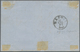 00774 Italien - Altitalienische Staaten: Neapel: 1861, 2 Grana Light Blue With INTERTED CENTER, On A Lette - Napoli