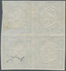 00775 Italien - Altitalienische Staaten: Neapel: 1861, 2 Grana, Block Of Four, The Two Copies On The Right - Naples