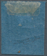 00783 Italien - Altitalienische Staaten: Parma: 1852: 50 Cents Black On Blue, Mint With Original Gum. Rayb - Parme