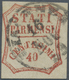 00785 Italien - Altitalienische Staaten: Parma: 1859: Provisional Government, 40 Cents Brown Red, First Co - Parme