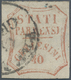 00787 Italien - Altitalienische Staaten: Parma: 1859: Provisional Government, 40 Cents Brown Red With "fat - Parme