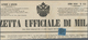 00791 Italien - Altitalienische Staaten: Parma - Zeitungsstempelmarken: 1853, Postage Due Stamp For Newspa - Parme