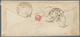 00807 Italien - Altitalienische Staaten: Sardinien: 1851: 40 Cents Rose On A Small Envelope Dated 16 July - Sardinien