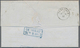 00808A Italien - Altitalienische Staaten: Sardinien: 1951: 40 C. Rosa (Sassone Nr. 3) On Complete Letter Fr - Sardinien