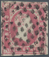 00809 Italien - Altitalienische Staaten: Sardinien: 1851: 40 Cent. Carmine Rose Cancelled By Mute Rhombes, - Sardegna
