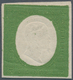 00820 Italien - Altitalienische Staaten: Sardinien: 1854: 5 Cents Dark Olive Green, Not Emitted, MNH, Free - Sardinien