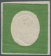 00820 Italien - Altitalienische Staaten: Sardinien: 1854: 5 Cents Dark Olive Green, Not Emitted, MNH, Free - Sardaigne