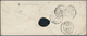 00833 Italien - Altitalienische Staaten: Sardinien: 1857, Feb. 11: 5 Cents Emerald Green, Horizontal Pair - Sardaigne