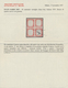 00851 Italien - Altitalienische Staaten: Sardinien: 1855, 40 Cents Ruby Red, Print Of 1855, Block Of Four, - Sardaigne