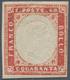 00853 Italien - Altitalienische Staaten: Sardinien: 1855: 40 Cents Dark Vermilion, Mint With Original Gum, - Sardinien