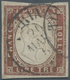 00861 Italien - Altitalienische Staaten: Sardinien: 1862, 3 Lire Copper, Used (Turin 26 May 6.), Well Marg - Sardinië