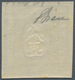 00864 Italien - Altitalienische Staaten: Sardinien: 1861: 2 Cents Gray Black With Error Embossed "1" Inste - Sardegna