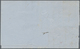 00867 Italien - Altitalienische Staaten: Sizilien: 1859, 2 Grana Ultramarin, First Plate, On A Letter Addr - Sicilië