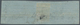 00887 Italien - Altitalienische Staaten: Toscana: 1851, 4 Crazie Green On Grey, Horizontal Strip Of Four, - Toskana