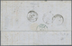 00892 Italien - Altitalienische Staaten: Toscana: 1851, 6 Crazie Blue On Gray Paper, Horizontal Pair, Toge - Toscana