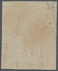 00905 Italien - Altitalienische Staaten: Toscana: 1857, 1 Soldi Ocher, Watermark Vertical Wavy Lines, Canc - Toskana