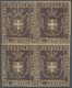 00915 Italien - Altitalienische Staaten: Toscana: 1860, Provisorial Government, 1 Cent Violet Brown, Block - Toscane