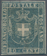 00924 Italien - Altitalienische Staaten: Toscana: 1860, Provisional Government, 20 Cents Light Blue Greeni - Toscana