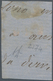 00933 Italien: 1862, 10 Cent. Bistre, Perforation 11 1/2 X 12, Not Perforated At The Bottom With Complete - Marcophilia