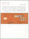 Delcampe - 00963 Italien: 1926/1931, Bank Correspondance "CASSA DI RISPARMIO DI LUCCA", Group Of Five Highly Franked - Marcophilie