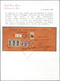 Delcampe - 00963 Italien: 1926/1931, Bank Correspondance "CASSA DI RISPARMIO DI LUCCA", Group Of Five Highly Franked - Poststempel