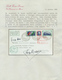 00971 Italien: 1933, Mass Flight Triptych 5.25 + 44.75 L. "I-ROVI" On Well Preserved Registered Letter ROM - Storia Postale