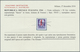 00979 Italien: 1944, 50 Lire Violet, Overprint In Red, Emission Florence. VF Mint Never Hinged Condition. - Storia Postale