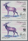 00993 Italien: 1991: 500 Lire Polychrome "Safing The Nature" Without The Printing Of The Yellow "red Deer" - Marcophilie