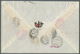 00999 Italien - Dienstmarken: 1933, BALBO - Squadron Flight "Crociera Nord-Atlantico", Triptych "SERVIZIO - Poststempel (Flugzeuge)