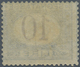 01008 Italien - Portomarken: 1874, 10 Lire Blue And Brown, Mint With Gum, Fine Condition. Certificate Rayb - Postage Due