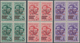 01032 Italien - Lokalausgaben 1944/45 - Aosta: 1945, 25 C, 1 L And 2,50 L Fratelli Bandiera, Ovp "Aosta Pe - Local And Autonomous Issues