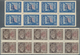 Delcampe - 01101 Ägäische Inseln: 1931, Eucharistic Congress, 20 Complete Sets, Mostly In Multiples With 10 Or 20 Sta - Egeo