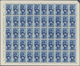 01102 Ägäische Inseln: 1934, Aegean Islands. Lot With 6 Different, Complete Sheets Of 50 Stamps Each: 20c - Egée