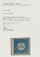 01117 Dänemark: 1851 2 Rigsbankskilling Greenish Blue, Ferslew PROOF, Plate I, Pos. 51, Type 1, Imperforat - Covers & Documents