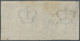 01118 Dänemark: 1852 2 R.B.S. Blue From 2nd (Thiele) Printing, HORIZONTAL PAIR Of Sheet Pos. 93+94, Used A - Cartas & Documentos