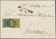01125 Baden - Marken Und Briefe: 1951, Ziffern 3 Kr. Auf (orange)gelb Und 6 Kr. Auf Grün Von "MANNHEIM 25 - Other & Unclassified