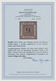 01126 Baden - Marken Und Briefe: 1851, Eine UNGEBRAUCHTE 9 Kreuzer Schwarz Auf Altrosa, Erste Auflage Auf - Andere & Zonder Classificatie