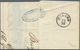 01129 Baden - Marken Und Briefe: 1851, Ziffern 9 Kr. Auf Lilarosa + 3 Kr. Auf Gelb Von "ZELL 11 OKT." über - Andere & Zonder Classificatie