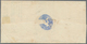01134 Baden - Marken Und Briefe: 1862/64 AUSGABEN-MISCHFRANKATUR Wappen 6 Kr. Blau (linierter Grund) Und 2 - Andere & Zonder Classificatie