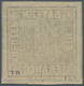 01145 Bayern - Marken Und Briefe: 1849, Schwarzer Einser 1 Kr. Schwarz, Platte 1 Ungebraucht Mit Winziger - Sonstige & Ohne Zuordnung