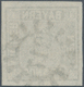 01154 Bayern - Marken Und Briefe: 1849, Schwarzer Einser 1 Kr. Grauschwarz, Platte 1 Mit Zentrischem GMR " - Other & Unclassified