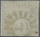 01162 Bayern - Marken Und Briefe: 1849, Schwarzer Einser 1 Kr. Schwarz, Platte 1 Mit GMR "144" (St.Ingbert - Autres & Non Classés