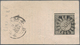 01167 Bayern - Marken Und Briefe: 1849, Schwarzer Einser 1 Kr. Schwarz, Platte 1 Auf Kleinem Drucksachente - Autres & Non Classés