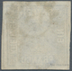 01179 Bayern - Marken Und Briefe: 1849, Schwarzer Einser 1 Kr. Schwarz, Platte 2 Mit GMR "18", Farbfrische - Other & Unclassified