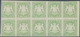 01193 Bayern - Marken Und Briefe: 1867, 1 Kr. Gelblichgrün, Sehr Breitrandiger, Absolut Postfrischer Zehne - Other & Unclassified