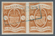 01223 Oldenburg - Marken Und Briefe: 1861: ½ Gr. Dunkelbraun, Waagerechtes Paar, Breite Ränder An Allen Se - Oldenbourg